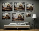 Jack-o-Lantern 1 Printable Art Download
