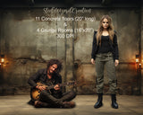 Concrete Floor Overlays + 4 Urban Backdrops