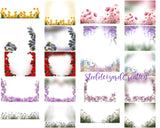 Transparent png Flower Overlays