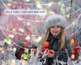 40 Christmas Bokeh Overlays