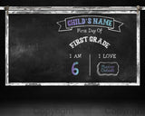 Chalkboard 1 Digital Backdrop