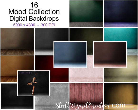 Mood Collection Digital Backdrops