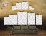 Wall Display Guide Portrait Mockup
