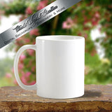 Blank Mug Mockup Pink Flower Tree
