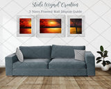 Wall Display Guide, Product Size Guide