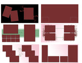 25 Rose StoryBoard Templates set 3