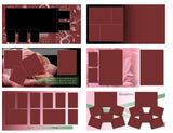 25 Rose StoryBoard Templates set 4