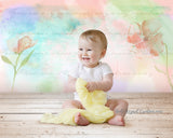 Spring Digital Backdrop - You Are My Sunshine