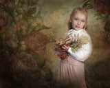 Fine Art Florals Textures Digital Backdrops