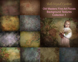 Fine Art Florals Textures Digital Backdrops