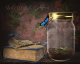 Butterflies Are Free Digital Backdrop