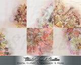 Fall Autumn Leaves Watercolor Digital Scrapbook Papers