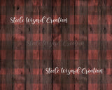 Buffalo Plaid Wood Backdrops & Card Set