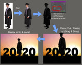 Graduate Digital Backdrop