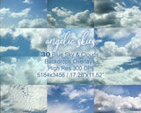 30 Blue Sky Overlays