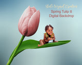 Tulip Digital Backdrop