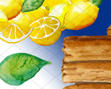 Watercolor Lemon Clipart