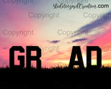 Graduate Digital Backdrop