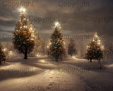 Dream Walk Fairytale Winter Background