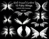 Fairy Wings Clipart PNG Transparent Overlays