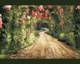 Trails Path Spring Summer Digital Backdrop #3