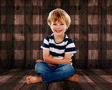 6 Buffalo Plaid Rustic Wood Backdrops