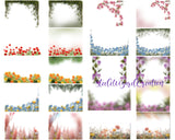 Transparent png Flower Overlays