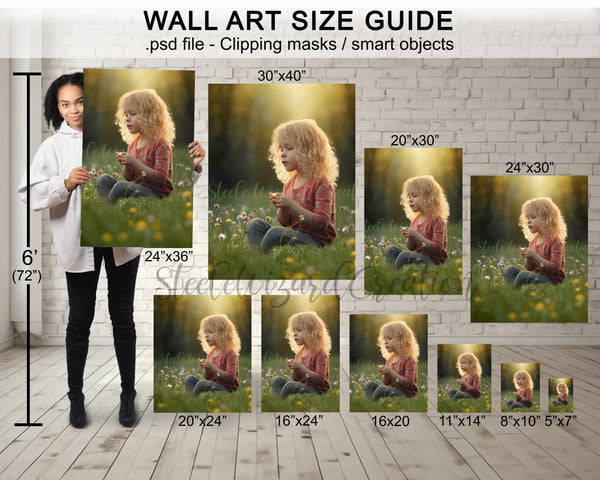 Art Wall Display Size Guide #5