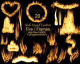 Fire Flames Overlays