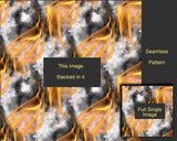 Smoke And Flames Seamless Digital Papers